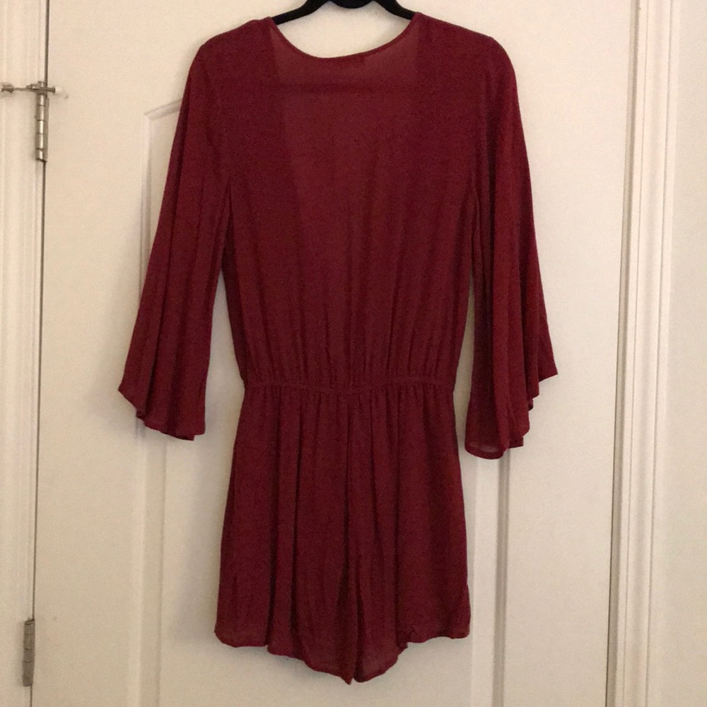 Red romper - Picture 2 of 2